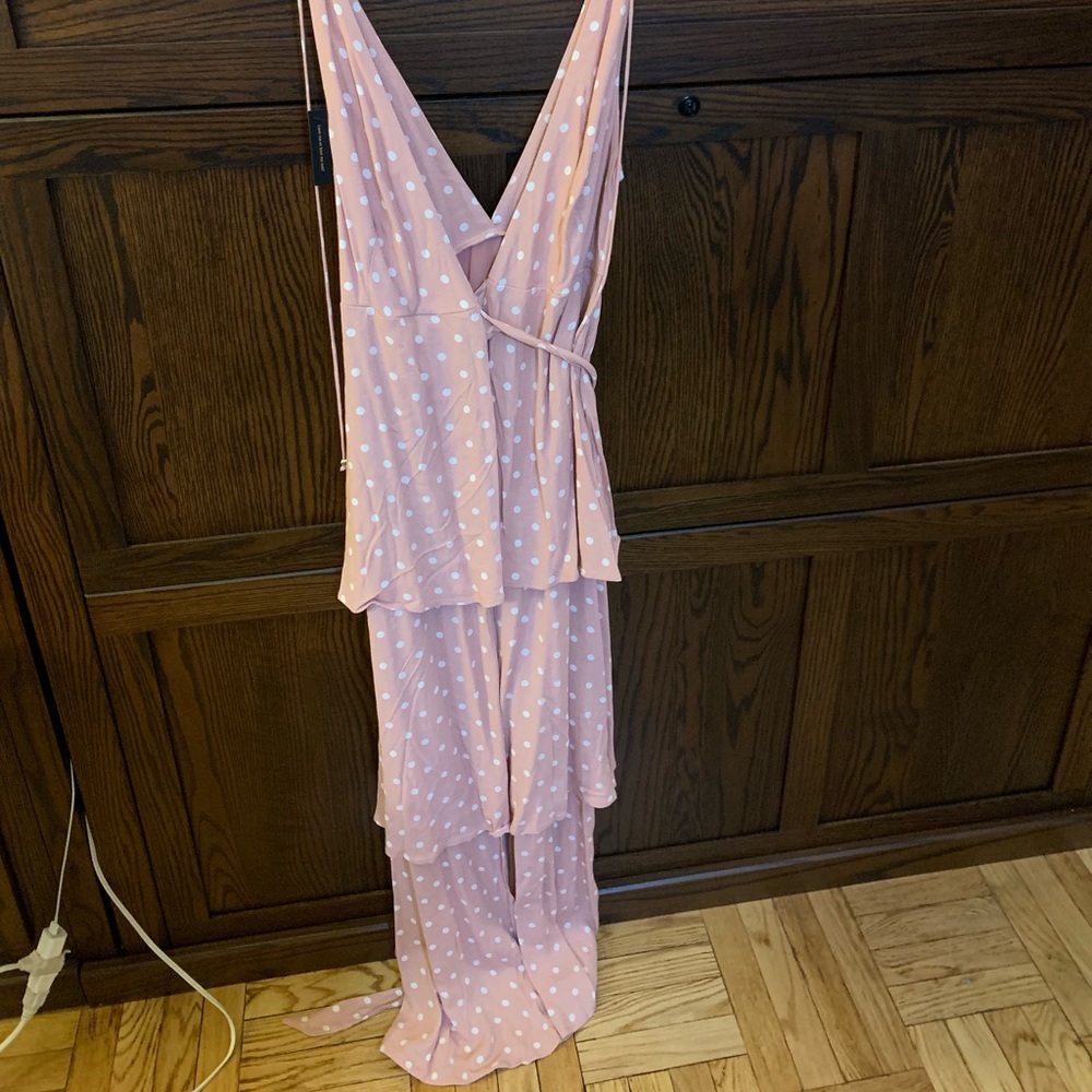 Ruffled tiered dress